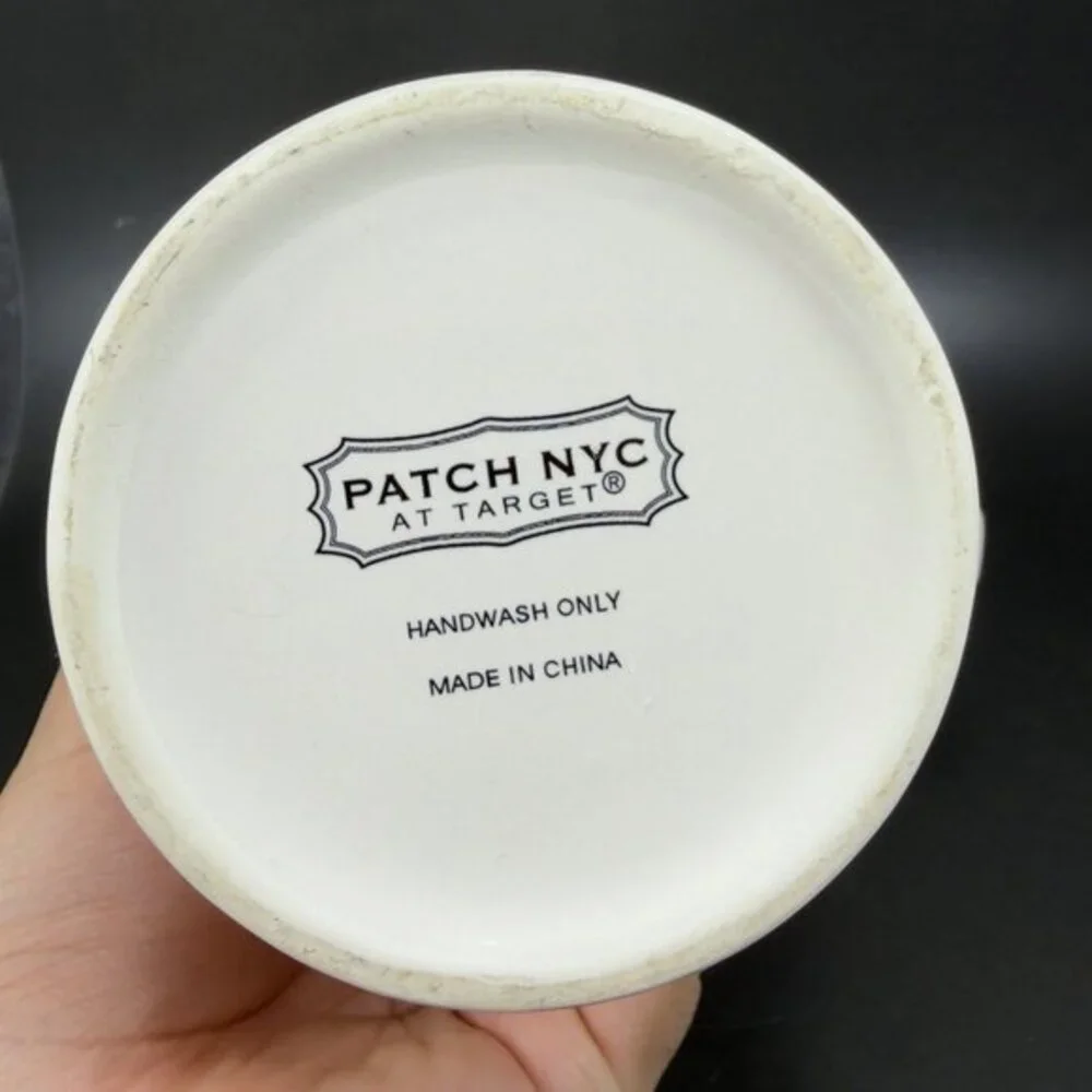 Patch‎ NYC Target Pitcher Woodpecker Black Bird Woodland 48 oz 6 cup Stoneware